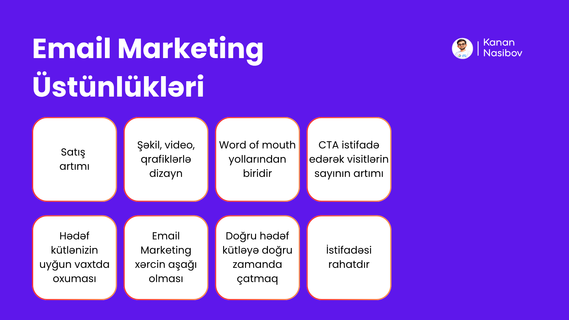 Email Marketinq Üstünlükləri