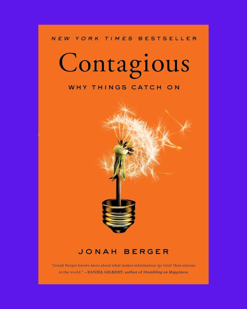 “Contagious Why Things Catch On” – Jonah Berger marketinq kitabı