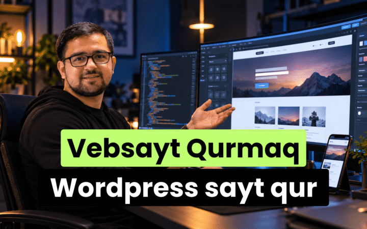 vebsayt qurmaq , sayt qurmaq