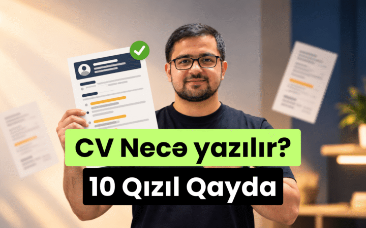 cv nece yazilir