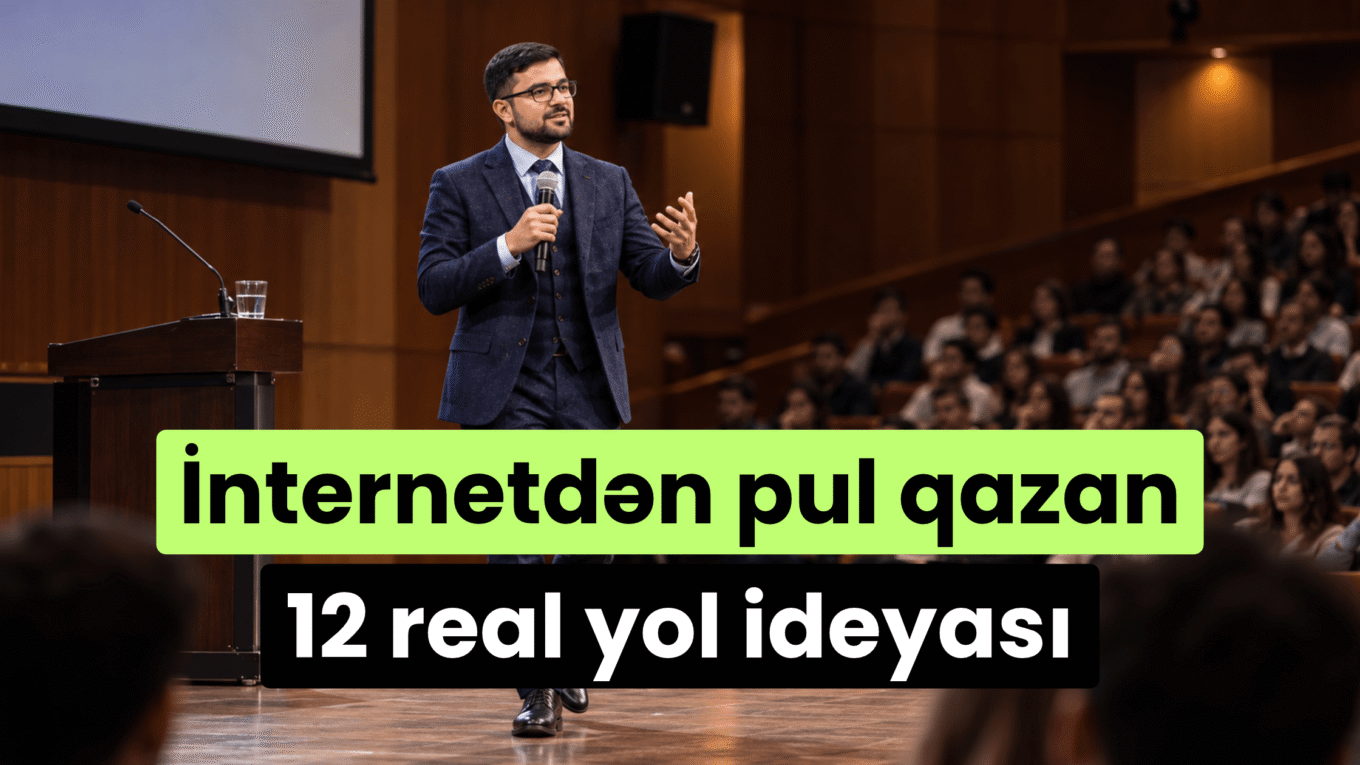 internetdən pul qazanmaq
